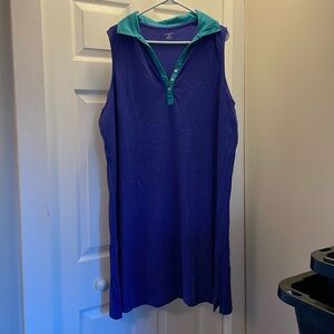 Women’s sleeveless Lands’ End polo dress